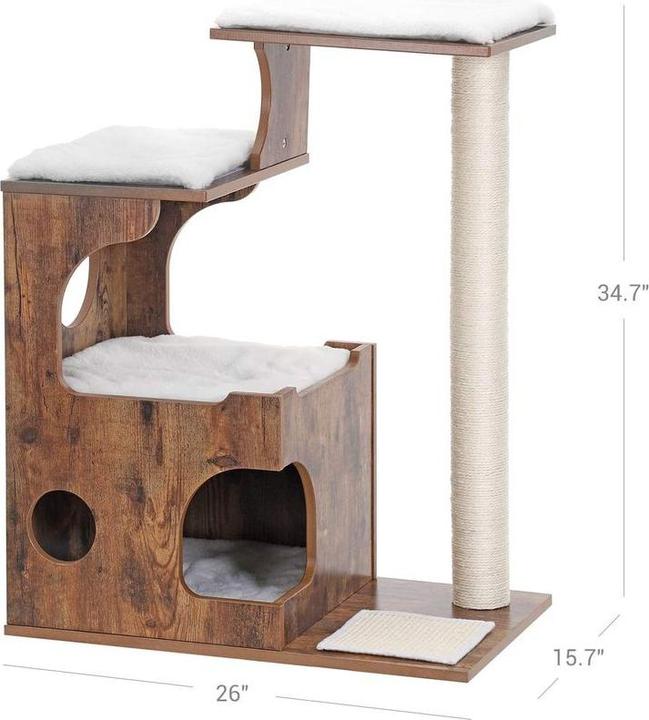 Feandrea Sila (86 cm, Black, Rustic brown)