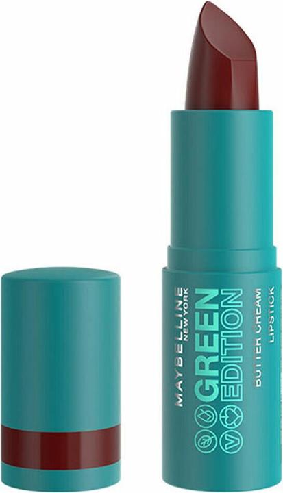 Actual product image Maybelline New York Maybelline Green Edition Buttercream Lipstick 001 Ecliptic 3.4 g (001 Ecliptic)