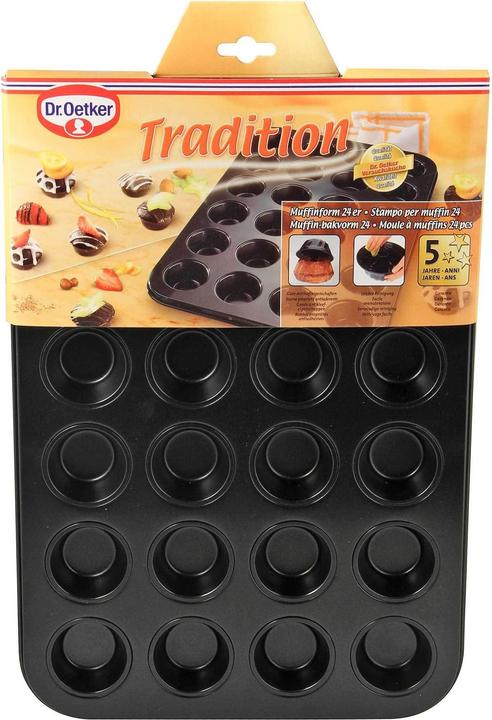 Produktbild Dr. Oetker Muffinform 24er Tradition Dr (2 cm)