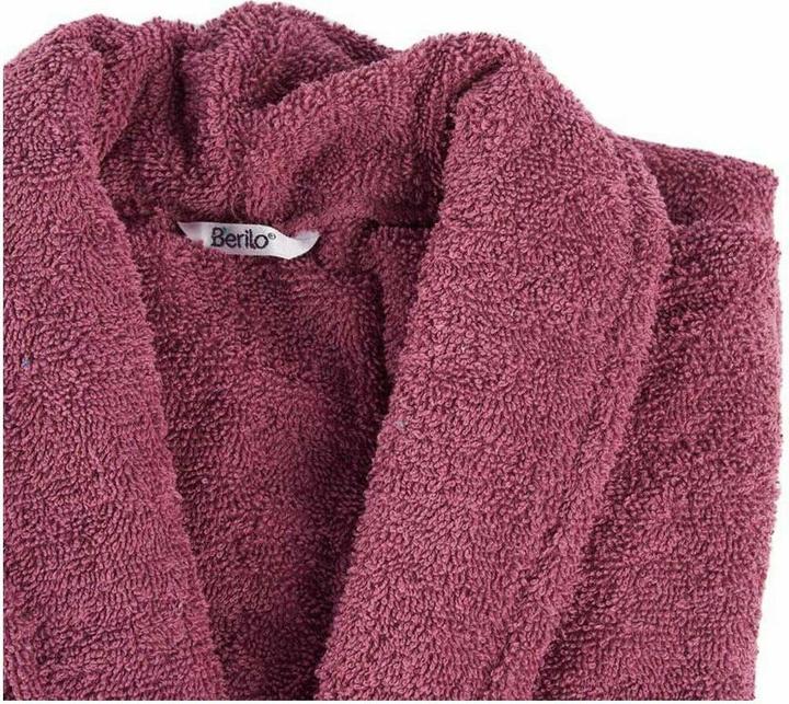Actual product image Berilo Bathrobe M/L Red (6 pieces) (M, L)