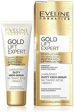 Produktbild Eveline Gold Lift Expert luxurious gold cream-serum for the face of the neck and dÃ©colletÃ© for (40 ml)