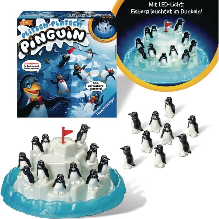 Produktbild Ravensburger Plitsch Platsch Pinguin (Deutsch, Französisch, Italienisch)