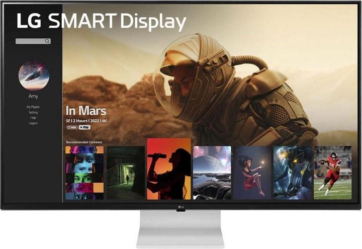 Produktbild LG Smart Monitor 43SQ700S-W (3840 x 2160 Pixel, 42.50")
