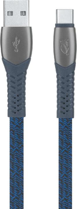 Image du produit Rivacase CÂBLE USB-C VERS USB2.0 /BLUE PS6102 BL12 (1.20 m, USB 2.0)