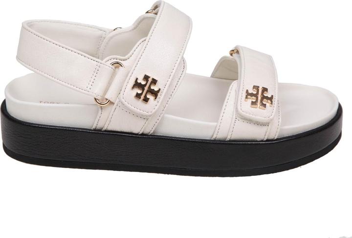 Actual product image Tory Burch kira sport sandal in ivory leather (37)