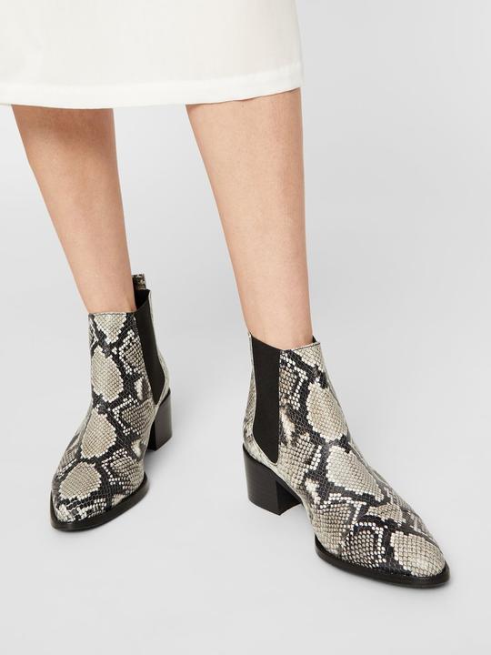 Image du produit Bianco Bottes Chelsea en cuir imprimées (40)