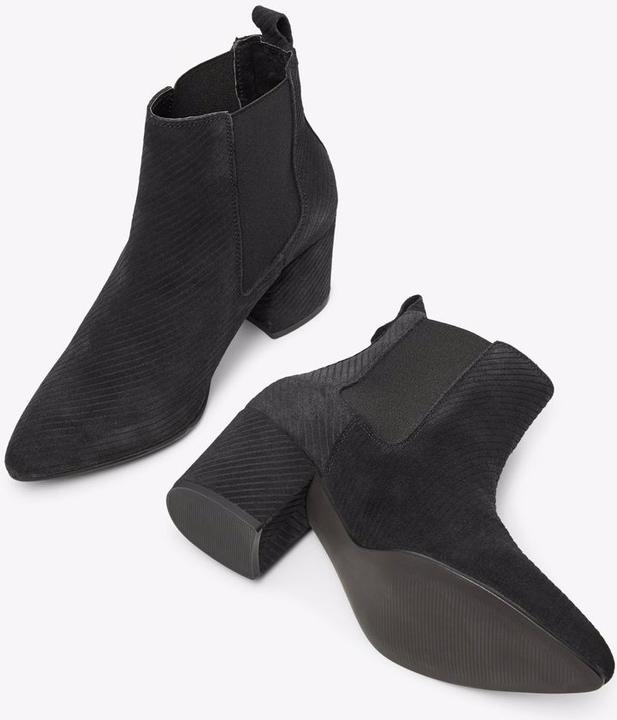 Image du produit Bianco Bottes en daim cannelées WIDE FIT (36)
