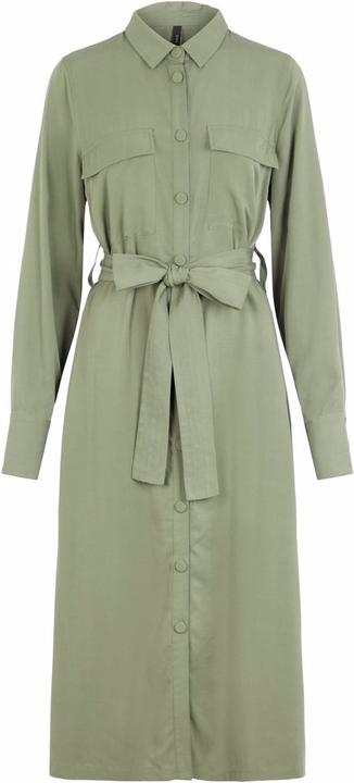 Immagine prodotto Yas Abito blusa midi con cintura a cravatta (L)