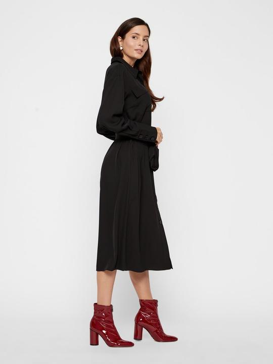 Image du produit Yas Robe chemisier avec ceinture à nouer (XS)