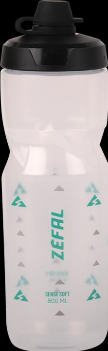 Actual product image Zefal Sense Soft 80 No-Mud Bottle - Translucent (0.80 l)