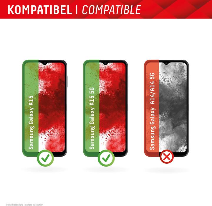 Produktbild Displex Real Glass, 2D Panzerglas (1 Stück, Samsung Galaxy A15, Samsung Galaxy A15 5G)