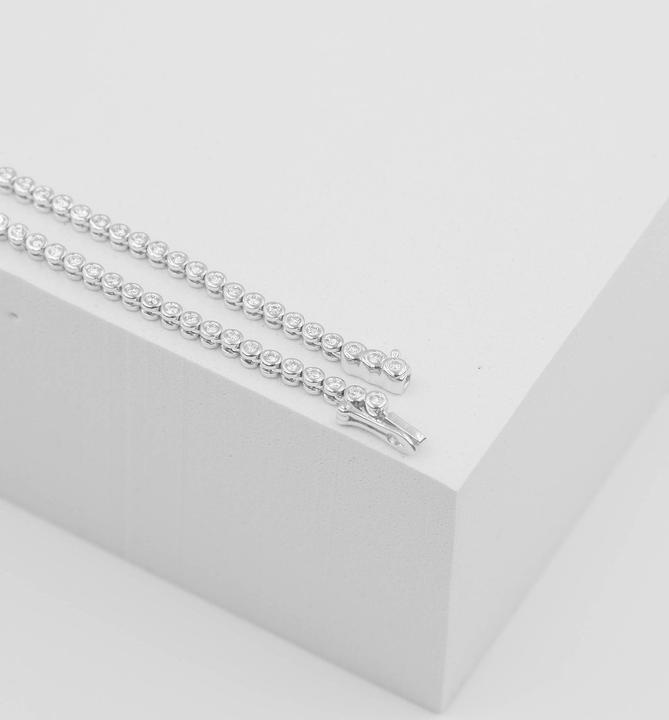 Immagine prodotto Muau Bracciale (17 cm, Oro bianco 750/18 carati)