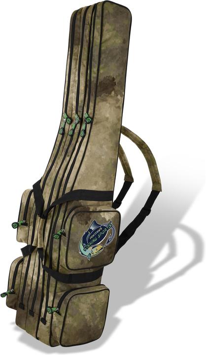 Actual product image Normani Rod bag Rod POD Fishing rod case Fishing rod bag Fishing rod bag 125 cm to 190 cm - 9271
