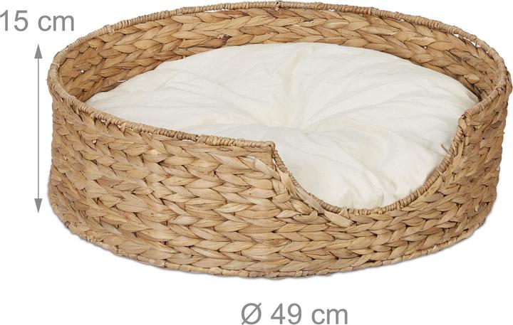 Actual product image Relaxdays pet bed (Dog, Cat)
