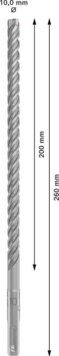 Actual product image Bosch Zubehör PRO SDS plus-5X Hammerbohrer (10 millimetres)