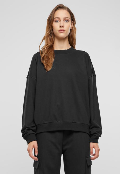 Actual product image Urban Classics Ladies Oversized Light Terry Crewneck - 159547 (S)