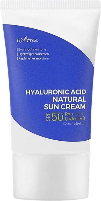 Isntree Hyaluronic Acid Natural Sun Cream (Sonnencreme Gesicht, SPF 50, 50 ml)