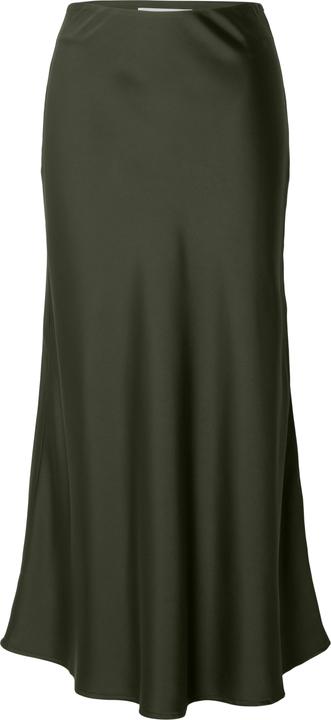Actual product image Selected Homme Satin Midirock (42)