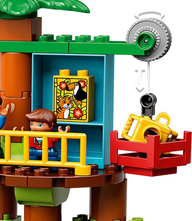 Produktbild LEGO DUPLO Baumhaus im Dschungel (10906)