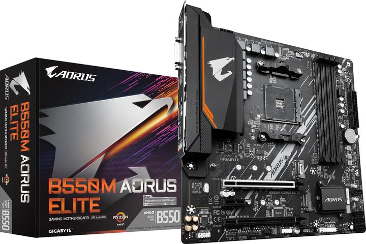 Produktbild Gigabyte B550M AORUS ELITE (AM4, AMD B550, mATX)