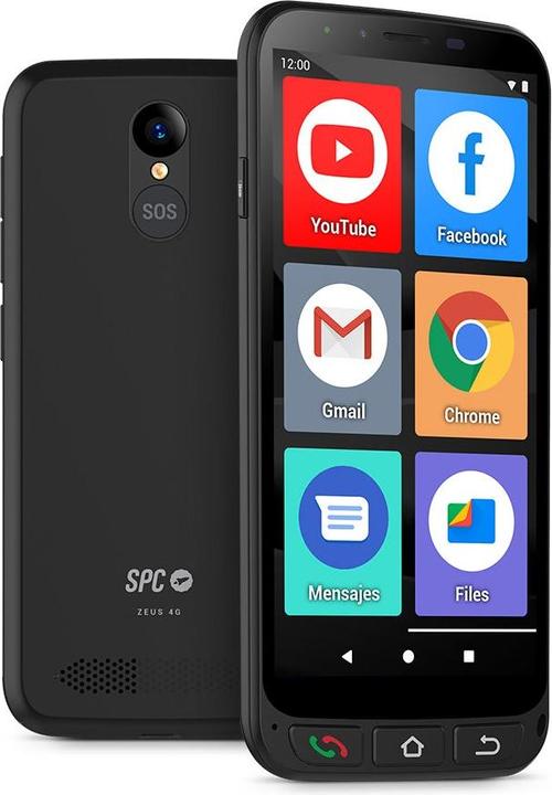 Image du produit SPC Zeus 4G (16 Go, Noir, 5.50", Double SIM, 5 Mpx, 4G)