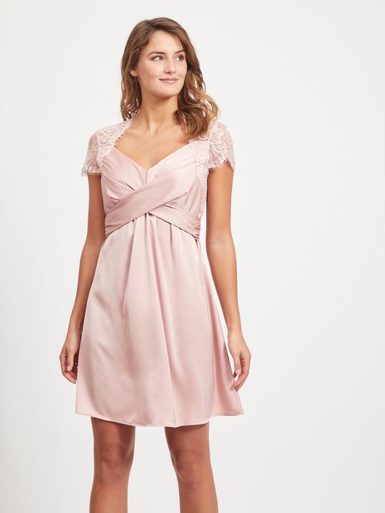 Image du produit Vila mini-robe en dentelle à manches papillon (38)