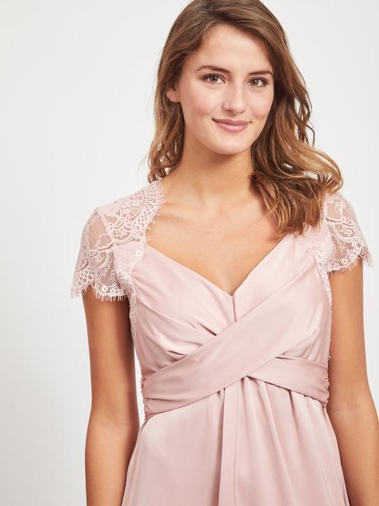 Image du produit Vila mini-robe en dentelle à manches papillon (38)