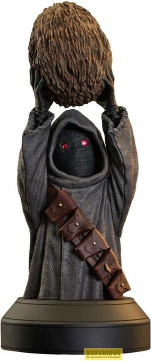 Actual product image Gentle Giant Star Wars: The Mandalorian buste 1/6 Offworld Jawa with Mudhorn Egg 15 cm