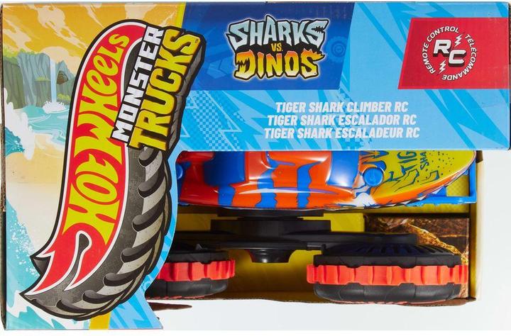 Actual product image Hot Wheels Monster Trucks R/C Tiger Shark Climber 1:15