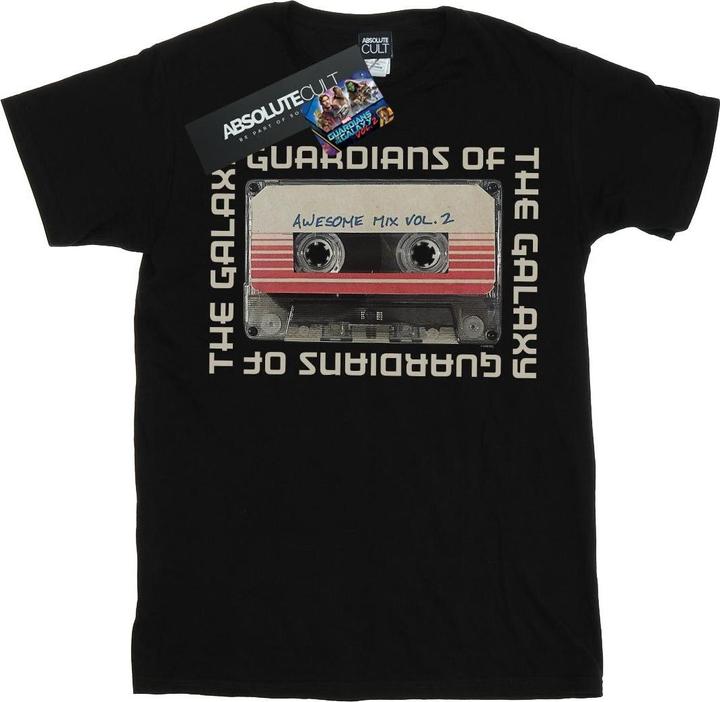 Guardians Of The Galaxy Awesome Mix Cassette Vol. 2 TShirt (XXL)