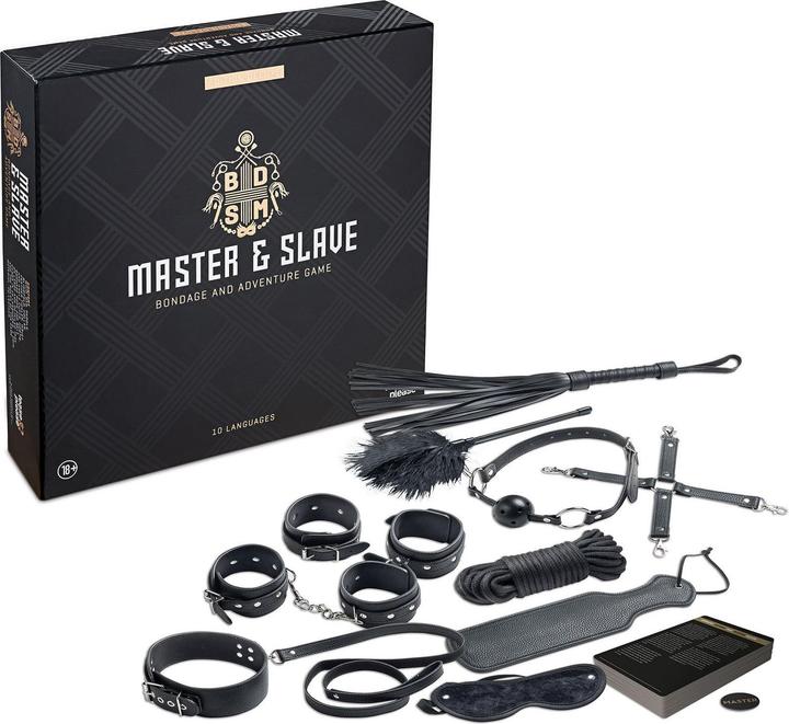 Produktbild tease & please Master Slave (Spielesammlung, Deutsch, Englisch, Polnisch, Norwegisch, Russisch, Italienisch, Schwedisch, Niederländisch)