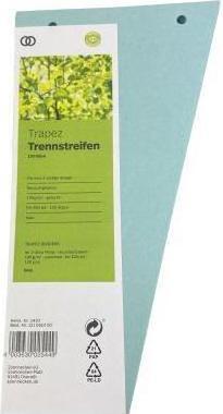 Immagine prodotto Soennecken Strisce divisorie oeco 1430 12,5/6,5x24cm blu 100pz.