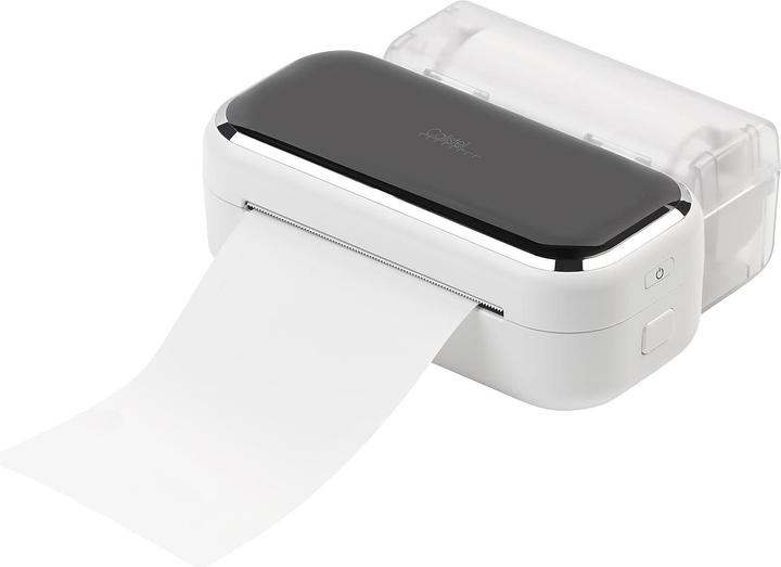 Produktbild Callstel Mobiler XL Akku-Foto-Thermodrucker, Android, iOS, Bluetooth, App, 80mm (Schwarz-Weiss)