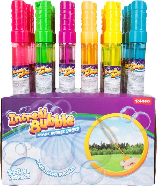 Toi-Toys Incredibubble Bubbelzwaard 148 ml, set van 24