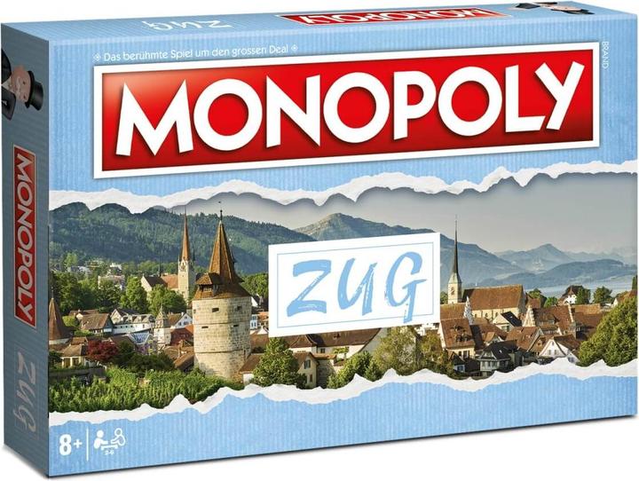Actual product image Monopoly train (German)