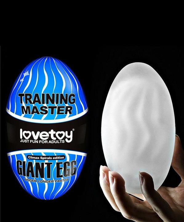 Actual product image Love Toy Giant Egg - Masturbation Egg