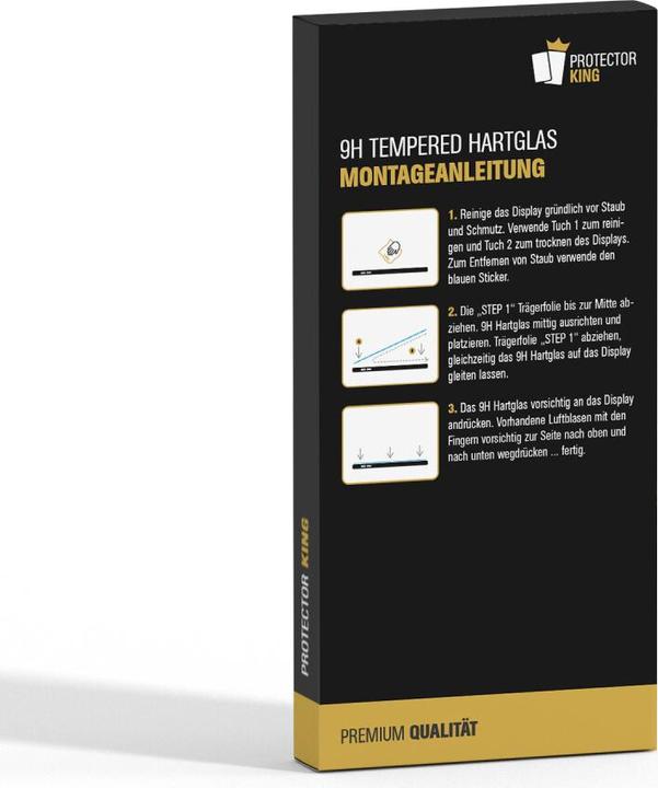 Actual product image Protectorking 5x tempered 9H Panzerglas matt entspiegelt (5 Piece, IPad Mini 4)