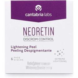 Actual product image Neoretin Discrom Control Brightening Peel 6 Pads