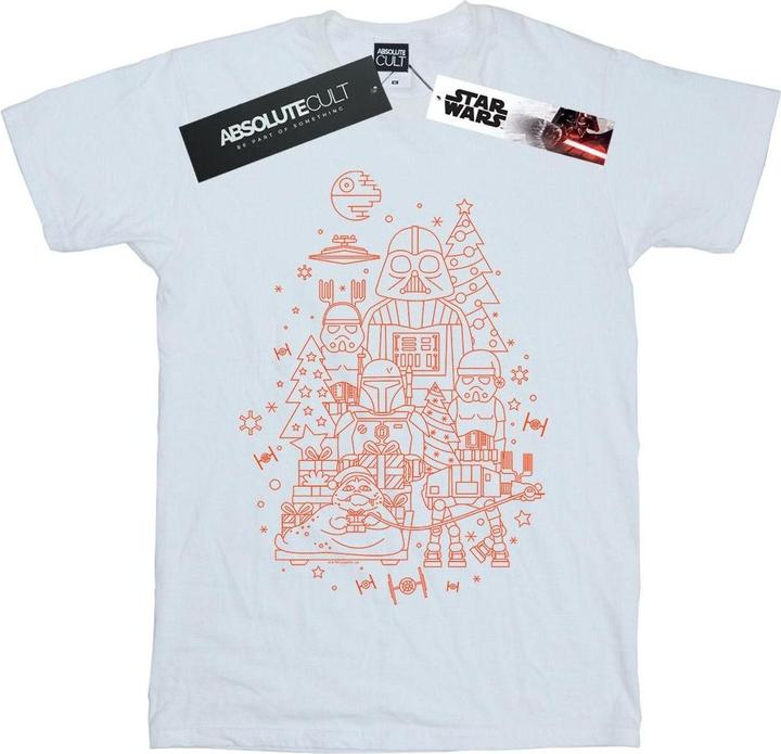 Star Wars Empire Christmas TShirt (XL)