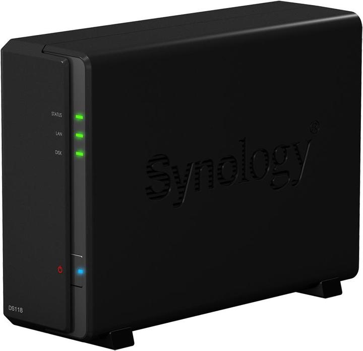 Produktbild Synology Ds118 (1 x 4 TB, WD Red Plus)