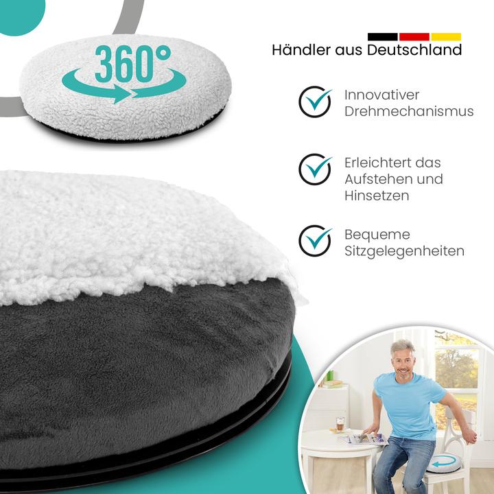 Produktbild Aktivshop Orthopädisches Drehkissen (Ø 39 cm)