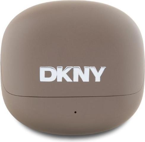 Actual product image DKNY słuchawki Bluetooth DKTWST6AEHLW brązowe/brown TWS BT Satiny Finish (ANC, 26 h, Wireless)