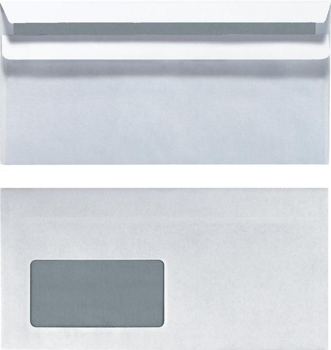 Image du produit Herlitz Enveloppe DL avec fenêtre (220 x 110 mm, 100 x)