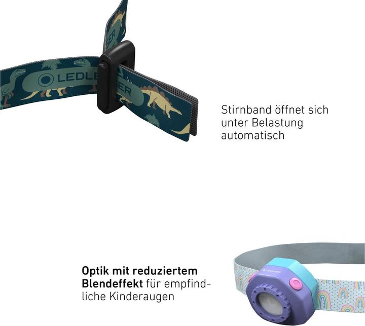 Actual product image Ledlenser KIDLED4R Headlamp (40 lm)