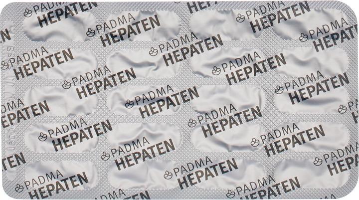 Nutritional values and ingredients Padma Hepaten (60 Piece, Capsules, 60 g)