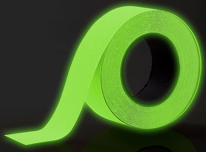 Produktbild Infactory Phosphoreszierendes Anti-Rutsch-Klebeband Glow-in-the-dark (50 mm)
