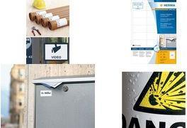 Actual product image HERMA Weatherproof labels A4
