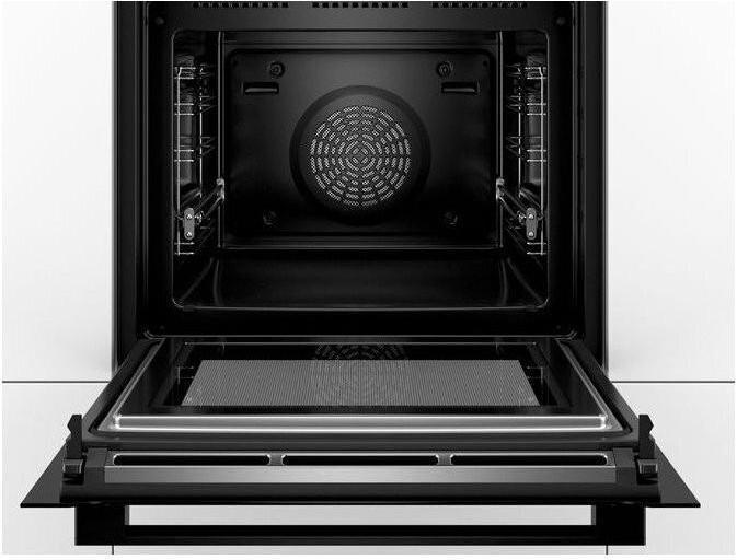 Produktbild Bosch Hausgeräte HNG8764C7-Serie | 8, Einbaubackofen mit zusätzlichen Dampf- und Mikrowellenfunktionen, Carbon Black
