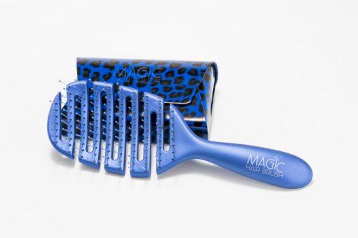 Image du produit Magic Hair Brush avec un porte-monnaie bleu à la mode
