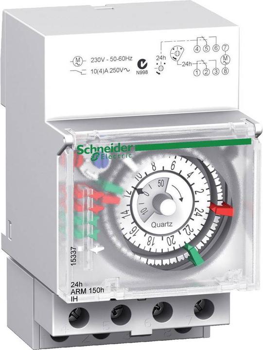Actual product image Schneider Electric Timer IH 24h 2c ARM 3TE